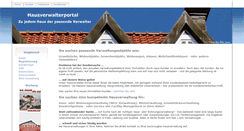 Desktop Screenshot of das-hausverwalterportal.de